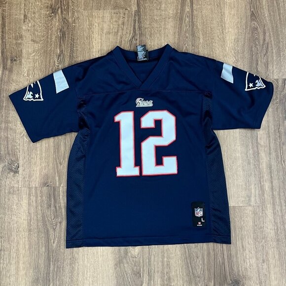 NFL Other - NFL NE Patriots Brady Football Jersey Youth L (14-16)